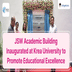JSW Academic Building Inaugurated at Krea University to Promote Educational Excellence; Check Details Here